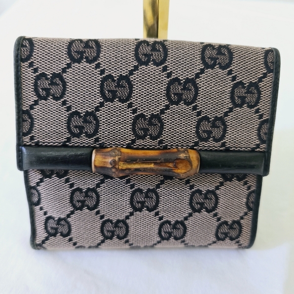 Gucci GG Bamboo Wallet - Picture 1 of 5